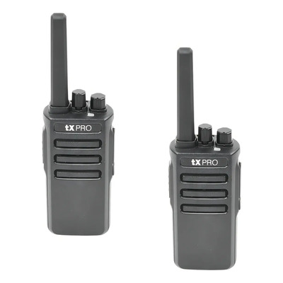 Radios Portátiles TXPro TX600 UHF 5W, Scrambler Voz, 400-470MHz, Recargables | Envío gratis