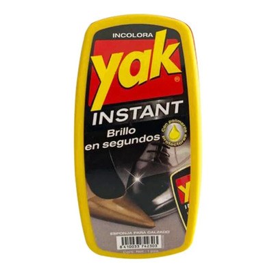 Yak Esponja Lustradora Incolora De Calzado | MercadoLibre