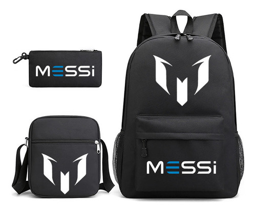 Lionel Messi Mochila Conjunto 3 Unisex, Estuche For Lapices