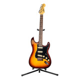 Logan Guitarra Eléctric Tipo Stratocaster Estilo60s Sunburst