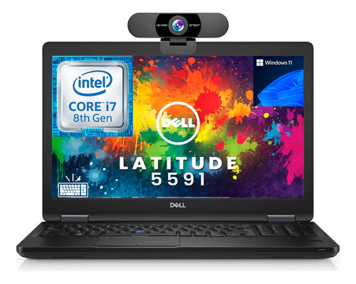 Laptop Dell Latitude 15.6 Core I7 8th 16gb Ram 256gb Ssd