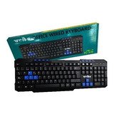 Teclado Gamer Usb Weibo Fc-536 Ergonomico Botones Multimedia