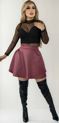 Hermosa Bodysuit De Temporada Y Falda