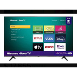 Pantalla Hisense 75p 4k Roku Tv