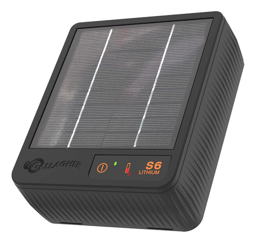 Cargador De Cerca Eléctrica Solar Gallagher S6 | Proteja Su 
