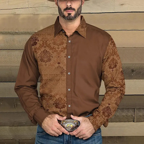 Camiseta Camisa Vaquera Vaquera Vintage Para Hombre