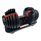 Halter Regulável 24kg Dumbell Anilha Ajustável Dumbbell Drum