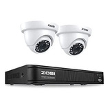 Sistema De Seguridad De Cámara Cctv Zosi 1080p, Grabador Dvr
