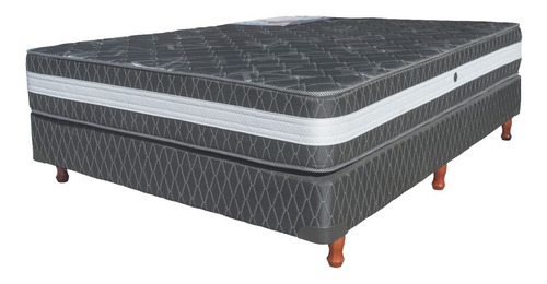 Colchón + Sommier Doblemar 2 Plazas + Almohadas Y Envio!