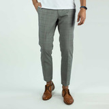 Pantalon Para Caballero Color Gris Alberto Olguin 