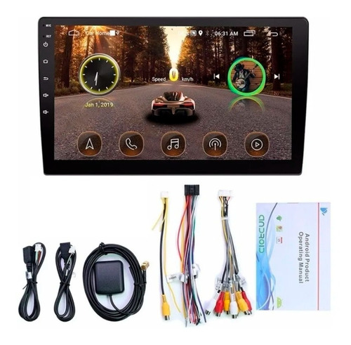 Radio Android 2 Din Pantalla 10 Pulgadas Wifi Gps Bluetooth