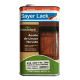 Aceite De Linaza Hervido 1 L Sayer Hi-0010.30