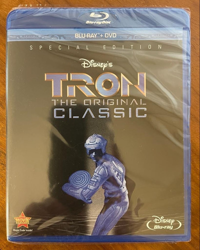 Bluray Tron - Uma Odisséia Eletrônica - Disney - Lacrado