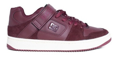 Zapatillas Dc Shoes Mod Manteca V Ss Bordo Beige Exclusiva