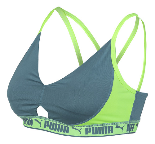 Top Puma Strong Strappy Mujer Azulino Solo Deportes