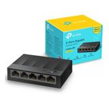 Switch De Mesa Gigabit Tp-link 5 Portas Ethernet Ls1005g