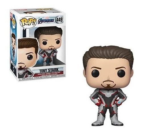 Tony Stark #449 Avengers Funko Pop Iron Man Endgame Nuevo