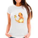 Playera De Charmander Pokemon Char-02