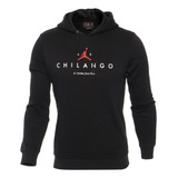 Sudadera Air Chilango Negra- Tallas: S, M, L Y Xl - Original