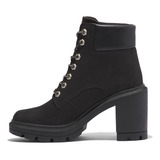 Botas Casual Timberland Allington 6 Tb0a5y6c015 Mujer Color Negro Diseño De La Tela Liso Talla 22.5