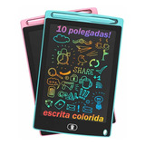 Lousa Infantil Mágica Lcd 8,5 Pol. Colorida Tablet Desenhar Cor Vermelho