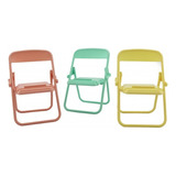 Silla Porta Celular Diseño Plegable Niños Soporte Mesa X2und