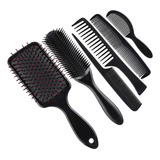 Siquk Juego De 6 Cepillos Para El Cabello, Cepillo De Para Y