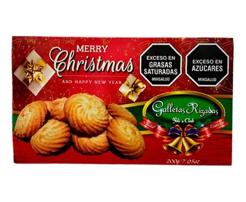 Galleta Merry Christmas 2.000gr