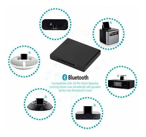 Adaptador Bluetooth Dock Bose 30 Pines iPhone iPod iPad Etc