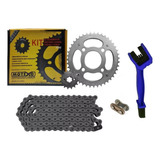 Kit Transmision Honda Cg New Titan 150 Motexo Cepillo Gaona