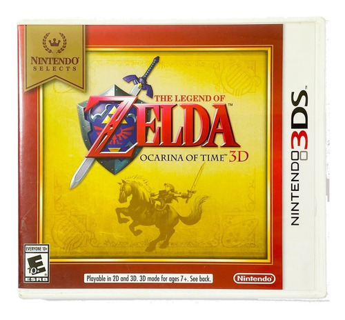The Legend Of Zelda: Ocarina Of Time 3d Nintendo Selects 3ds