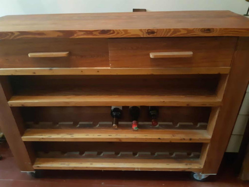 Mueble Barra Con Vinoteca De Pinotea