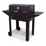 Parrilla Móvil Char-broil Santa Fe 615 122cm De Ancho 110cm De Alto 57cm De Profundidad Negra