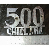 Cartel Domicilio Antiguo Metal Chiclana 500