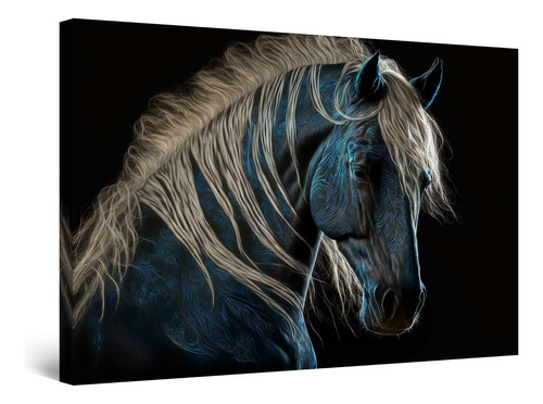 Startonight Lienzo Decorativo Para Pared, Caballo De Cuento.