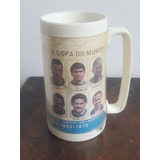 Caneca De Chopp Antiga Brasil Tri Campeão 1970