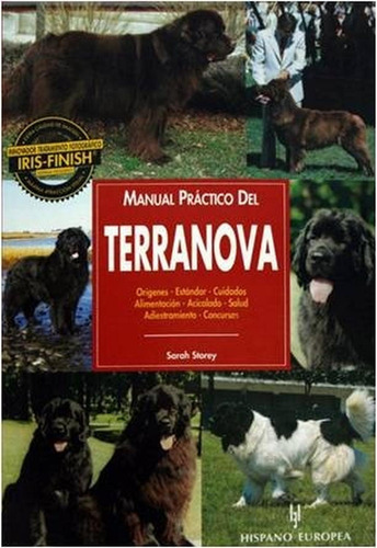 Libro Ed. Hispanoeuropea Manual Practico Perro Terranova