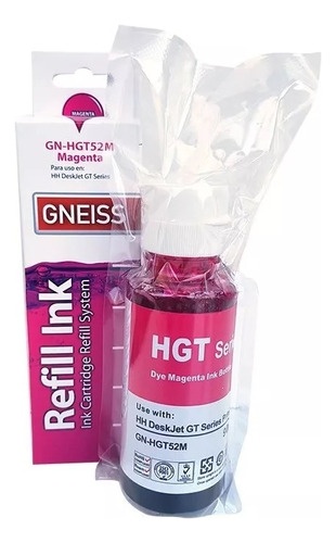 Tinta Alt Gt52 Para Hp Gt 52 5820 315 415 515 615 Magenta