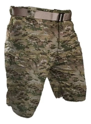 Pantalones Cortos Tácticos Militares Impermeables A La ;