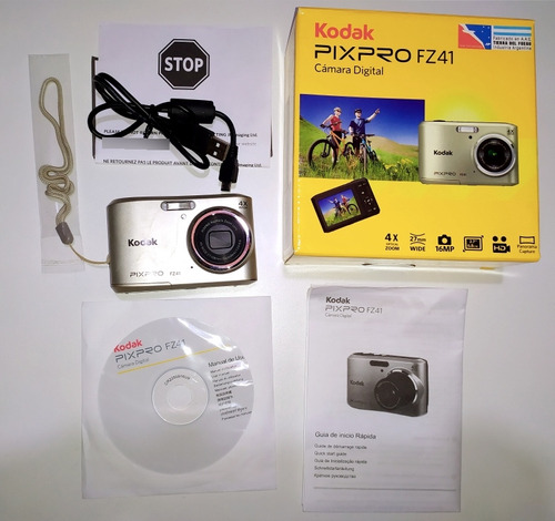 Cámara Kodak Digital Pixpro Fz41 Zoom 4x 16m Estuche Rigido