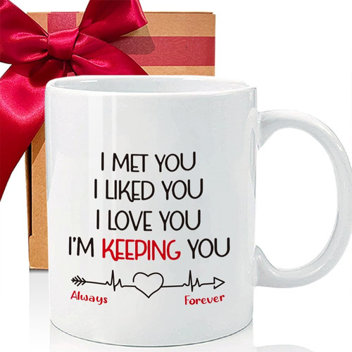 Srihbet Taza Divertida Con Texto En Inglés  Love You , Te Co