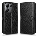 For Xiaomi Redmi Note 13 4g Polka Dot Wallet Card Case+strap