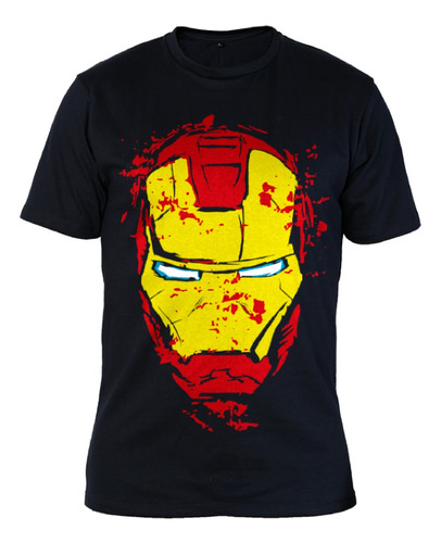 Remera Algodon Premium - 0410 Superheroes 22 - Iron Man