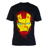 Remera Algodon Premium - 0410 Superheroes 22 - Iron Man