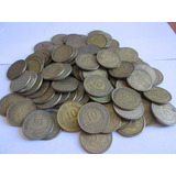 Lote 100 Monedas 10 Centecimos Escudo Bronce Muchos  Años 