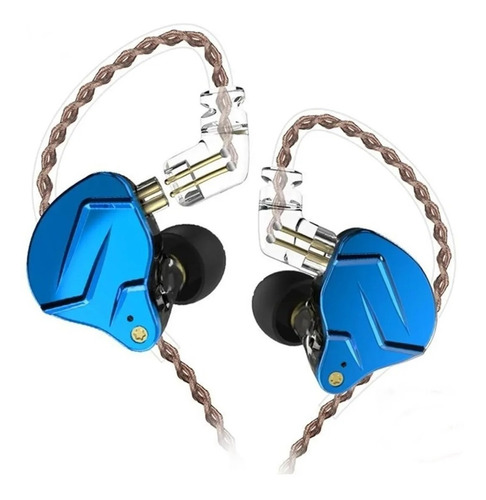 Fone In-ear Kz Zsn Pro X Retorno  De Palco +borrachas + P10 