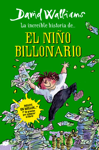 La Increíble Historia De El Niño Billonario. David Walliams. Editorial Montena En Español. Tapa Blanda