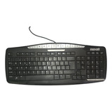 Teclado Soporte Inclinación Puerto Usb Orificios Líquidos