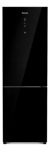 Geladeira Bb41 Black Glass 60cm Panasonic Cor Preto 110v