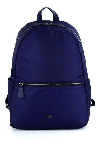 Bolsa Backpack Cloe Edri673 De Poliéster  Marino